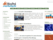 Tablet Screenshot of biopol.is